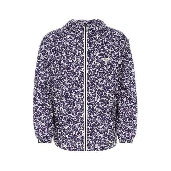 Prada Men Printed Re-Nylon Windbreaker main image 1